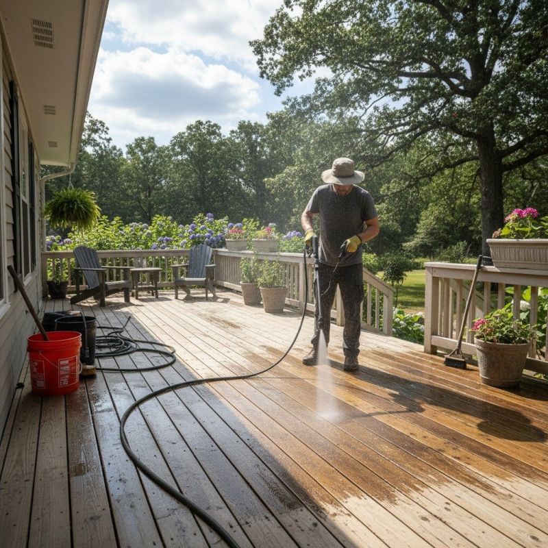 Wood Deck Maintenance